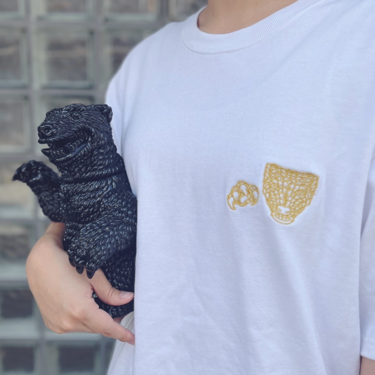 ドデマンデ刺繍ヘビーウェイトTシャツ