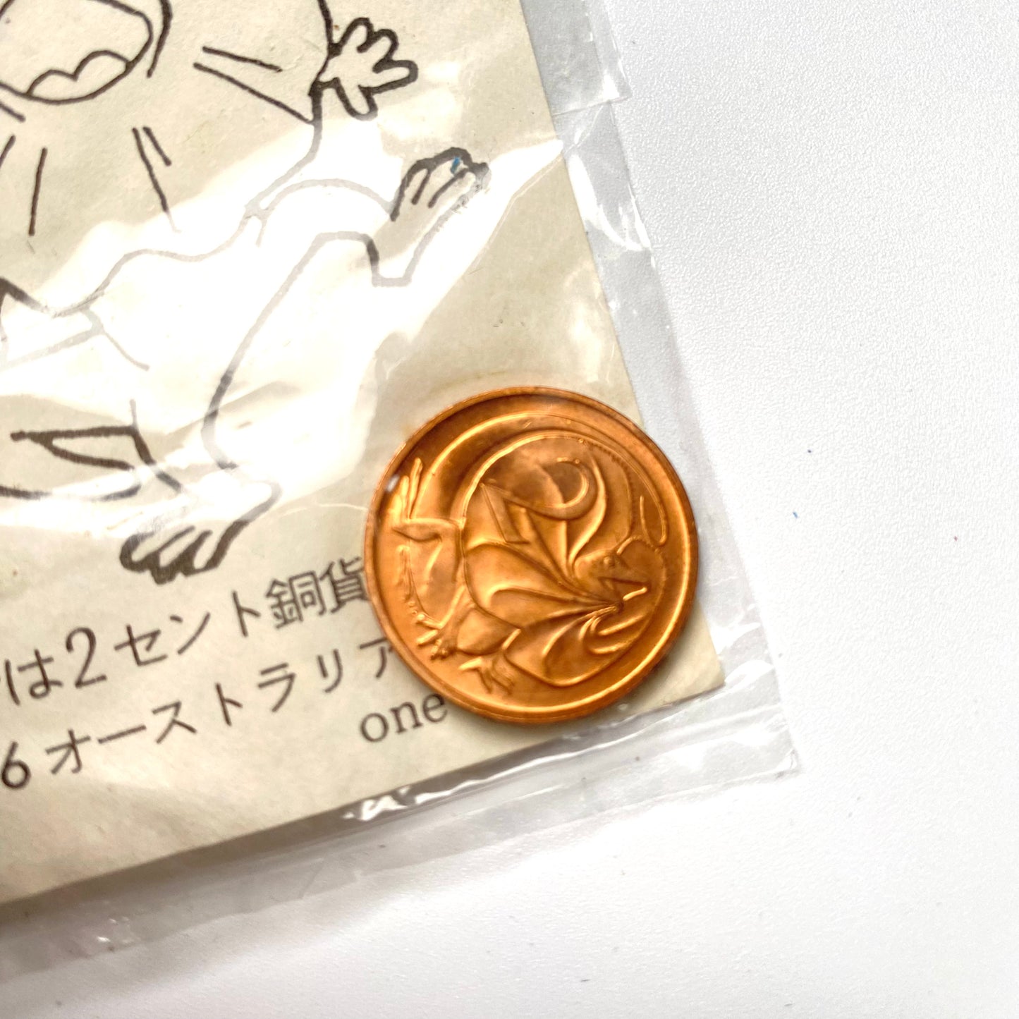 エリマキトカゲ コイン