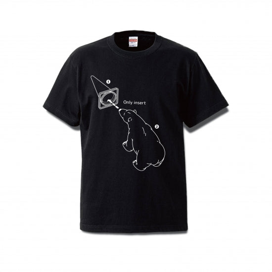 安全マニュアルTシャツ ブラック